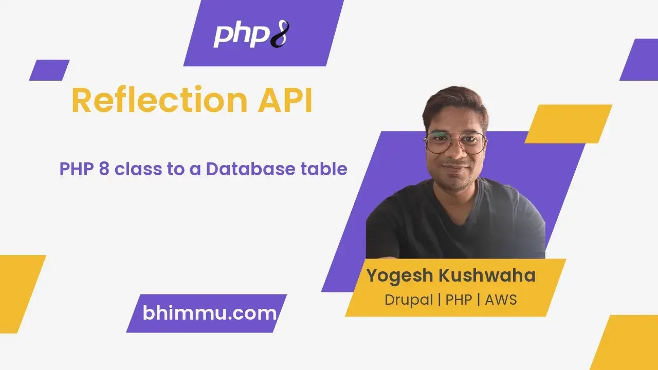 Transform PHP 8 class to a database table