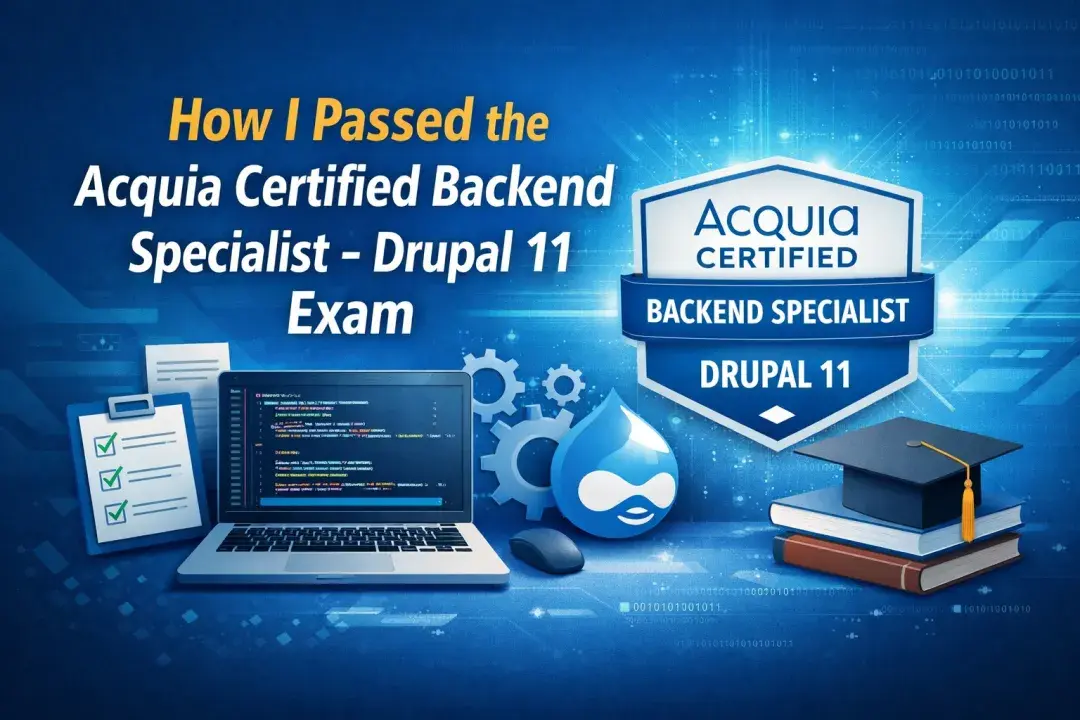 Acquia Certified Backend Specialist Drupal 11